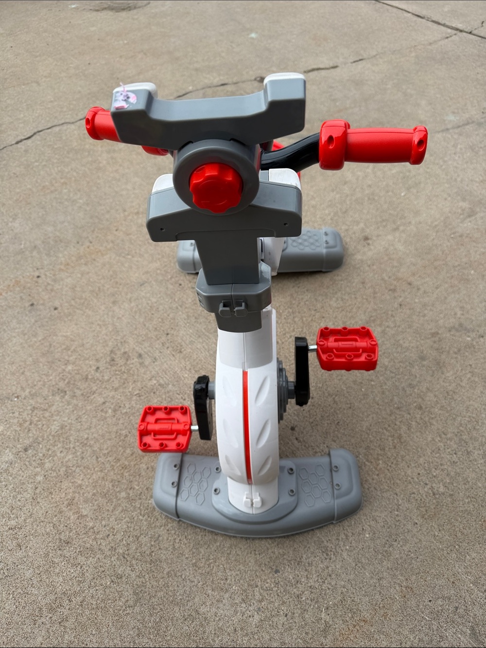 Fisher-Price Grey, White and Red Ride-On Tricycle